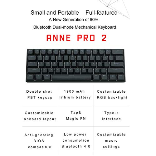 Clavier de jeu Anne Pro 2